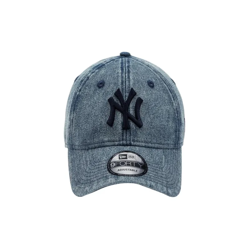 New Era Cotton Polyester Viscose Polyamide Baseball Caps Unisex Blue-1