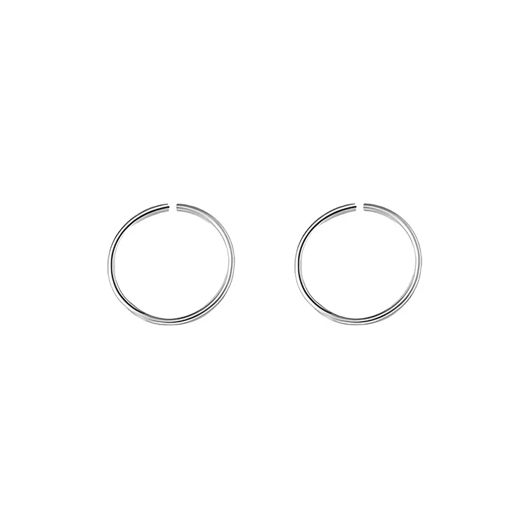 EAR PARTNER 999 Fine Silver Earrings Women's-5