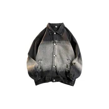 K411 Denim Jackets Unisex Black
