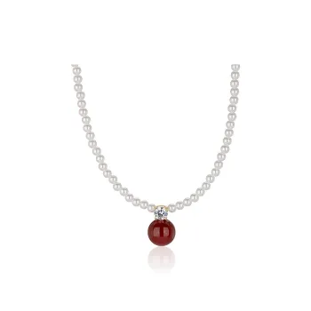 Encounter Gift Agate Jade Necklaces Women's