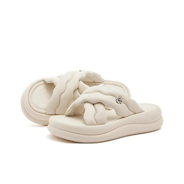 CAMEL Abrasion-Resistant Slip-Resistant Cushioning Slide Slippers Women's-2