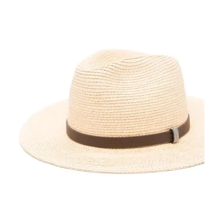 PESERICO Leather strap Fedora-1