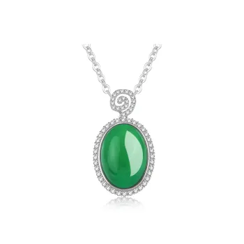 Di Su Xing Chalcedony Necklaces Women's