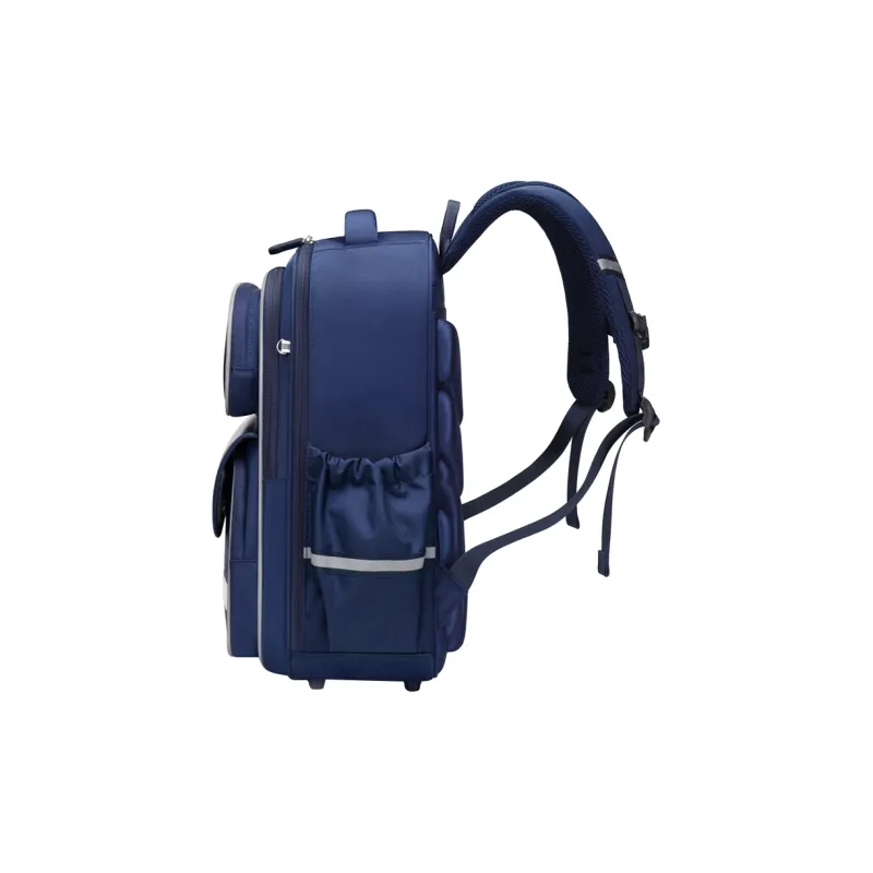 V.NINE Fabric Student Bag Regular Dream Pink/Starry Blue-5