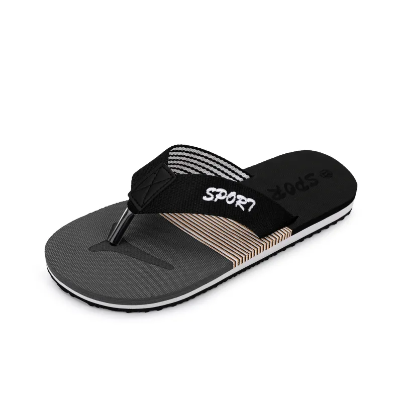 QIUTEXIONG EVA Abrasion Resistant Slip Resistant Quick Drying Flip Flops Men's-1
