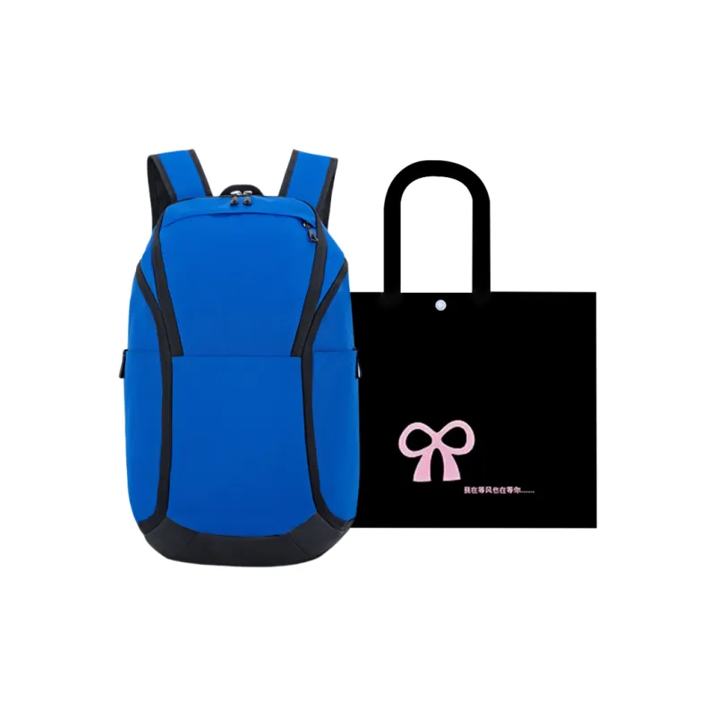 HACIN Oxford Backpack Regular Men's Black Gray/Black & Royal Blue/Black & Orange/White/Light Gray/Red-4