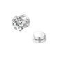Magnet 8mm Ultra Sparkling Six-Prong Rhinestone 1 Pack Eh-1708.ebE