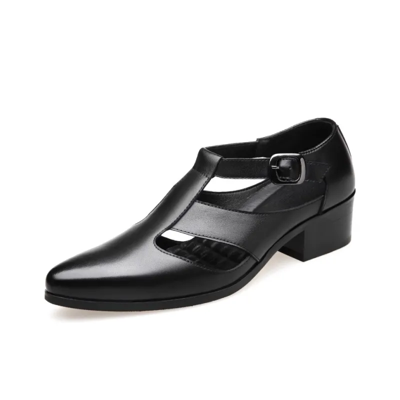 Journey Of Inspiration Roman Sandals Men's Black-0
