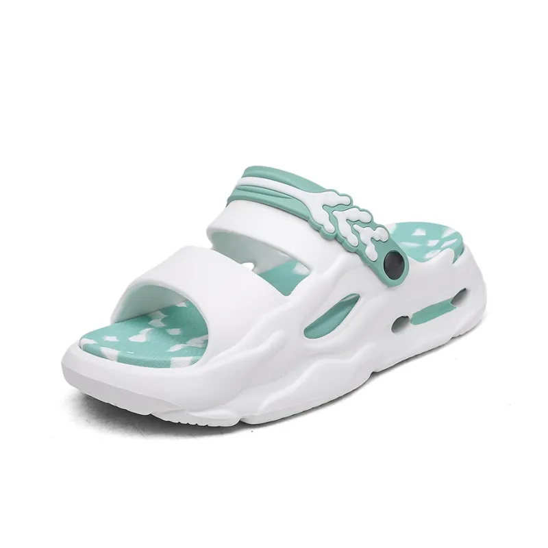 JEANSWEST Comfortable Abrasion Resistant Sports Comfortable Beach Sandals Men's-2