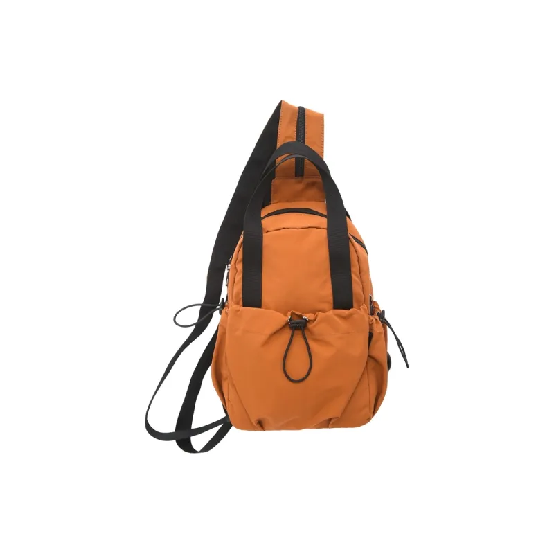 GOBLIN SHARKS 1759 Nylon Sling Bag Unisex White/Black/Yellow/Orange/Turquoise/Army Green-17
