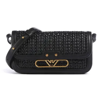 EMPORIO ARMANI Synthetic Material Shoulder Bag Women's Black
