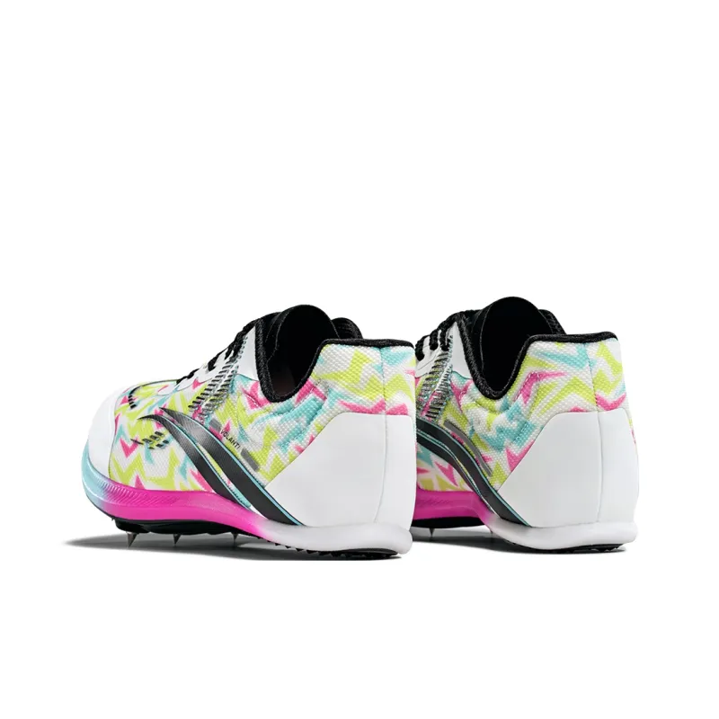 Volanti 911 Black Lightning Running Shoes Unisex Low Top White-6