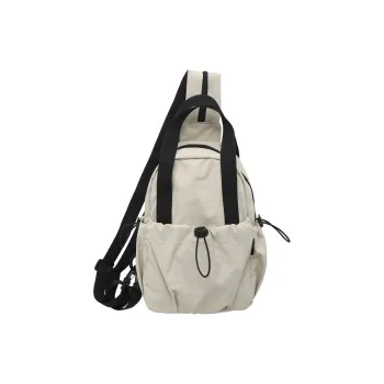 GOBLIN SHARKS 1759 Nylon Sling Bag Unisex White/Black/Yellow/Orange/Turquoise/Army Green