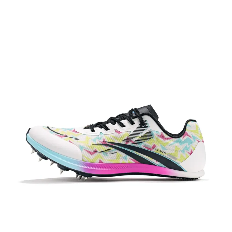 Volanti 911 Black Lightning Running Shoes Unisex Low Top White-4