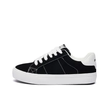 FCS Anti Slip And Wear Resistant Lightweight Low Top Skateboard Shoes Unisex Black