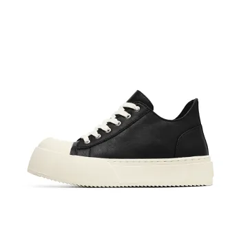 Angelmi Anti Slip And Wear Resistant Coverage Low Top Casual Shoes Unisex Black