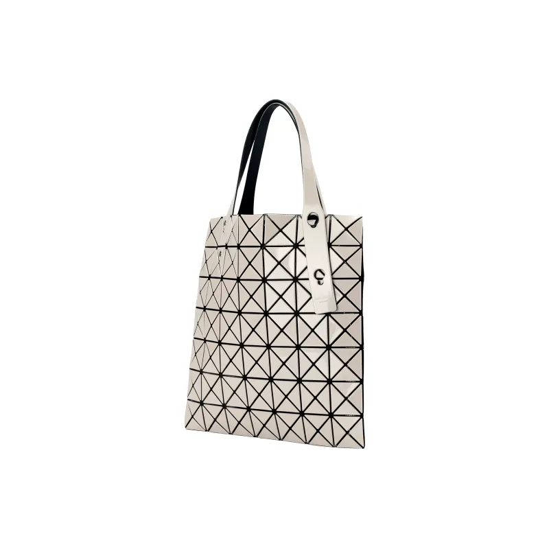 ISSEY MIYAKE Prism PVC One Shoulder Handbags Women's Beige-1
