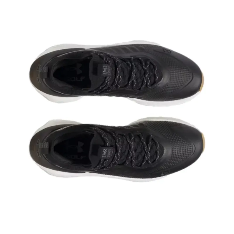 Under Armour Anti Slip Wear Resistant Low Top Golf Shoes Men's Black-4