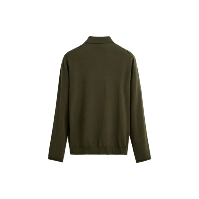 ZARA Polo Shirts Men Khaki-1