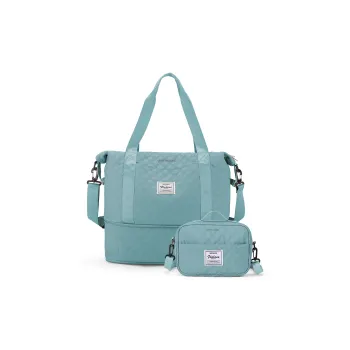JEANSWEST Fabric Handbag Crossbody Bag Travel Bag Luggage Bag Gym Bag 28L Unisex Multicolor