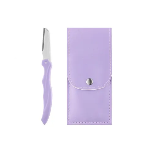 JIAOXUEFEI Beginner Eyebrow Razor For Shaping Eyebrows Makeup Scissors For Men And Women's Storage Bag Included