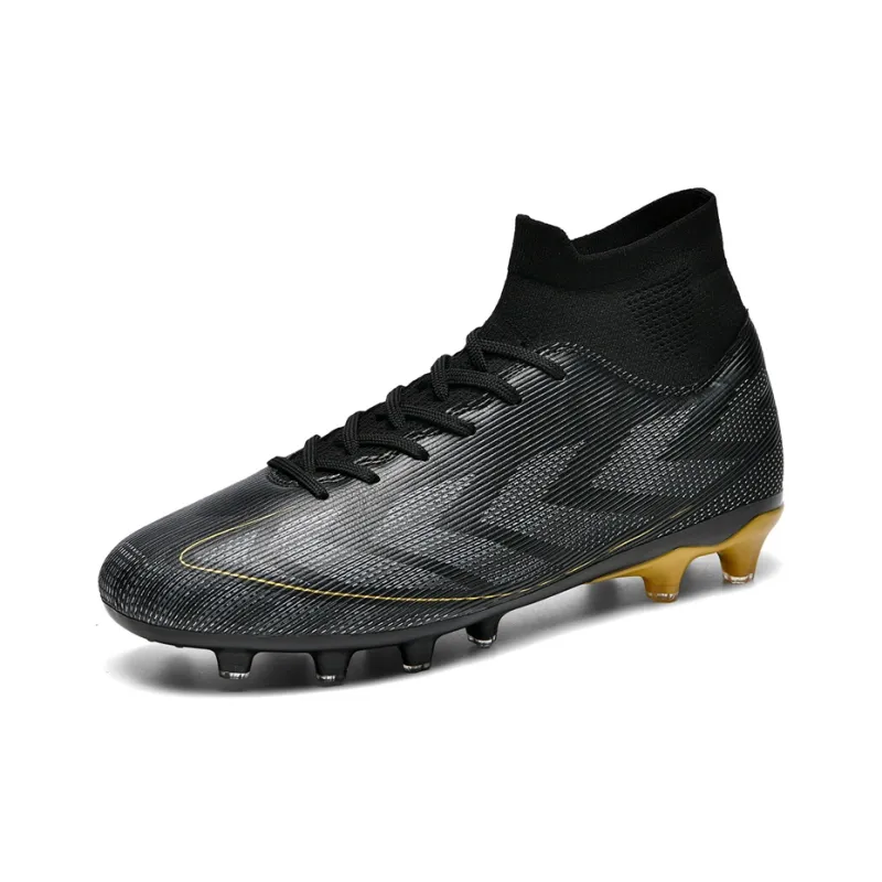 QIUTEXIONG FG Rubber Long Studs TF Rubber Broken Studs Cushioning Support Impact Resistant Soccer Shoes Unisex-19