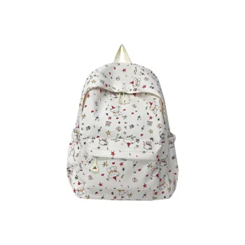 BUBM Composite Cloth Backpack Unisex Multicolor