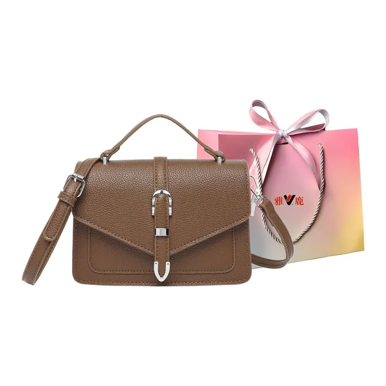 Yalu PU Handbag, Shoulder Bag, Crossbody Bag Regular Women's Black/White/Brown/Red/Khaki-14