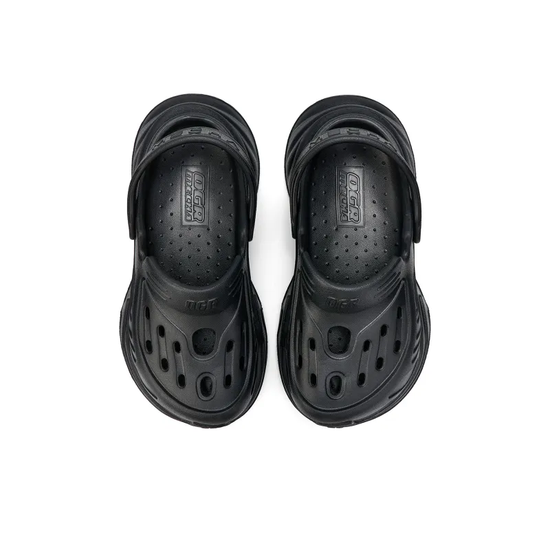 OGR MARK 7 SEVEN Ⅶ Clogs Unisex Black OG Black-4