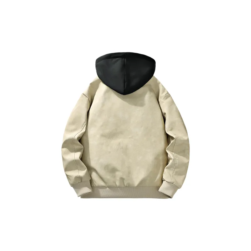 Yalu Jackets Coats Unisex Coffee-7