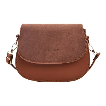 AOSONG PU Shoulder Bag Crossbody Bag Regular Unisex Black/Brown/Gray
