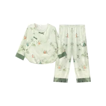 MADALLO Pajama Set Women's Green