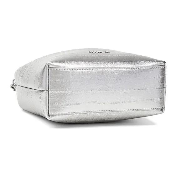 Teenmix Cow Leather With Synthetic Leather Shoulder Bag, Crossbody Bag Women's Black/Silver/Ecru-10
