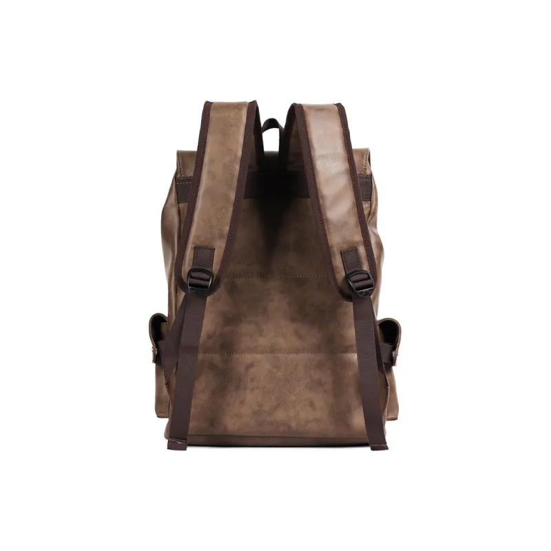 Slazenger PU Backpack Unisex Gray/Khaki-5