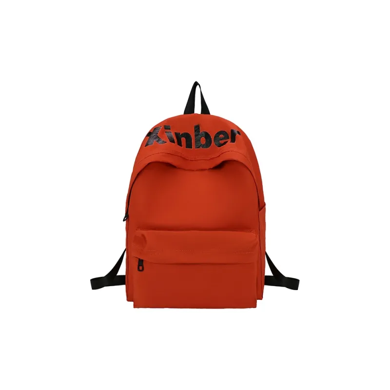 KAMLUI Nylon Backpack Regular Unisex Psilon White/Black/Purple/Orange/Green-21