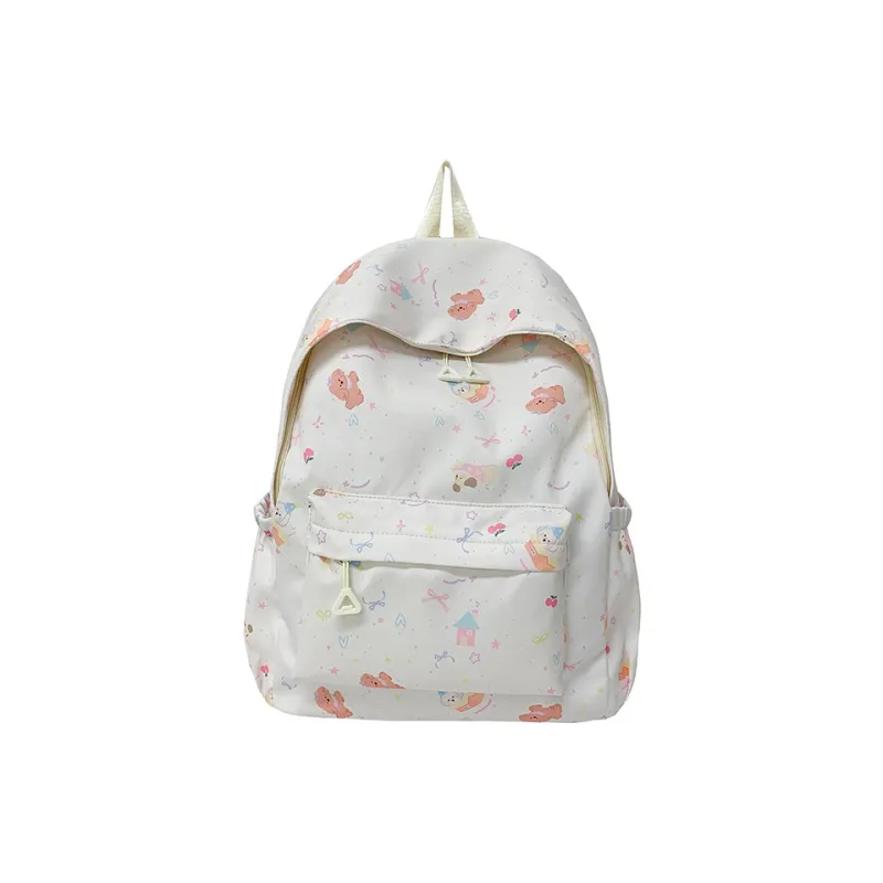 BUBM Composite Cloth Backpack Women's Multicolor-17