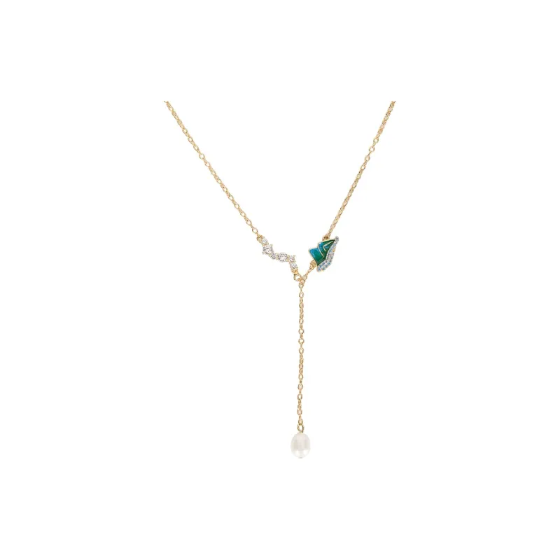The British Museum Gold Plated Copper Necklaces Women's-0