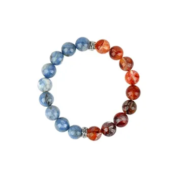 Bubble Scallops Crystal Jade Bracelets Unisex