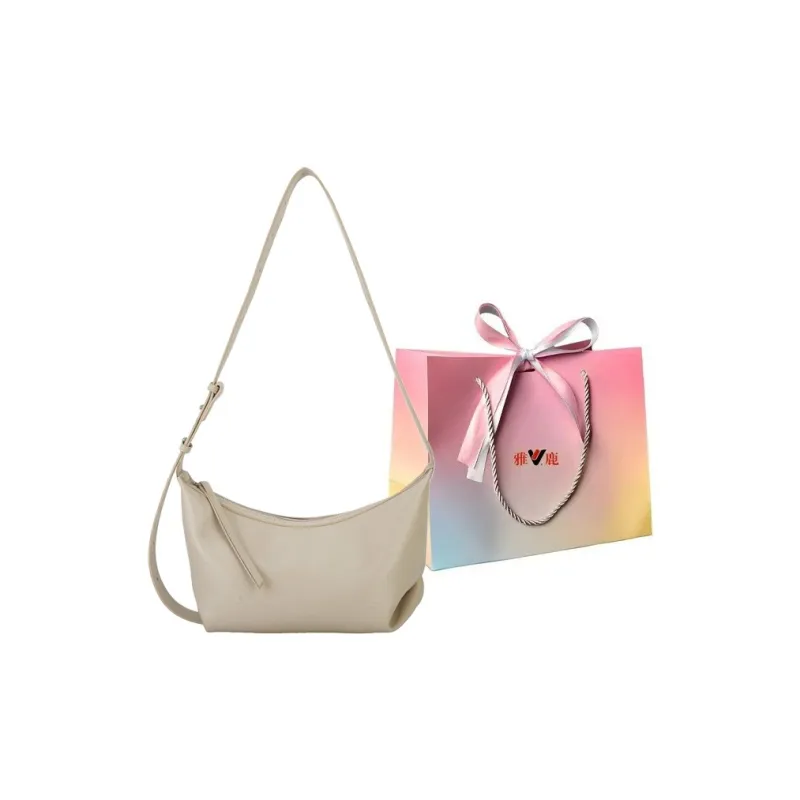 Yalu PU Shoulder Bag Women's Black/Brown/Gray/Red/White-15