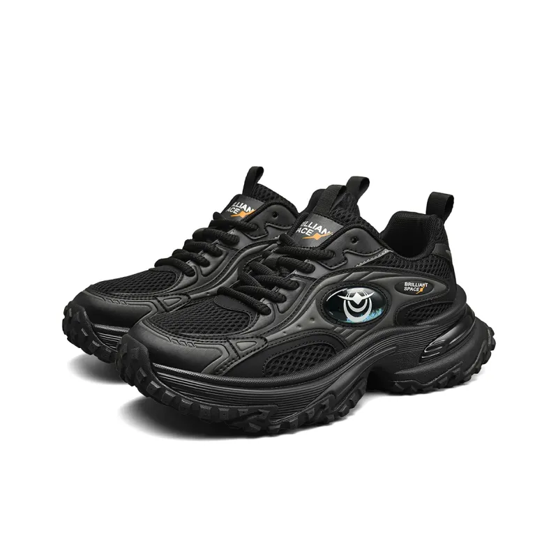 HLA Sparkling Space Low-Top Chunky Sneakers Men's-1