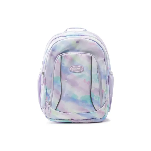 LiNing Recycled Fiber Backpack Unisex Light Lilac