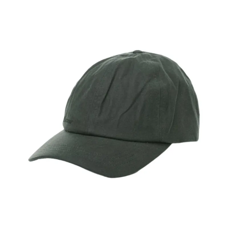 BARBOUR 100% Cotton Baseball Caps Unisex Green-0