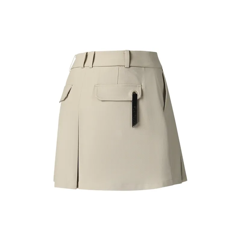 FILA Golf Series Casual Short Skirts Women's Tobacco Camel-2