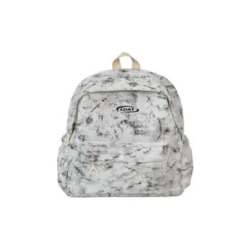 BUBM Nylon Large Capacity Backpack Regular Unisex White/Black/Red/Blue