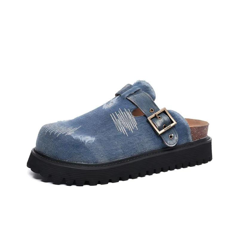 BARDILEV Abrasion Resistant Closed Toe Slippers Unisex-11