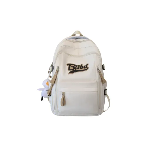 URBAN FOREST Nylon Backpack Regular Unisex White/Black/Red/Khaki