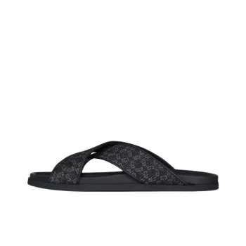 Givenchy G Plage Slide Slippers Men's Black
