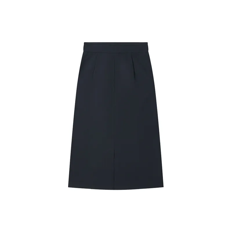 FILA LifestyleEMERALD Casual Long Skirt Women's Midnight Blue-1