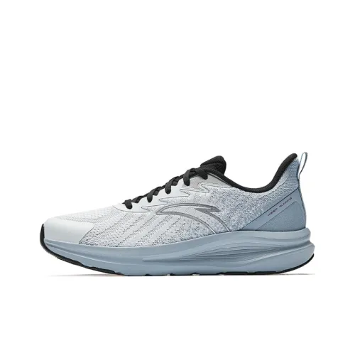 CHAOJIANTA Cushioning, Wear Resistant Low Top Casual Running Shoes Men's White Blue