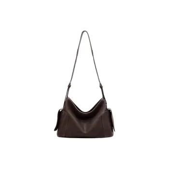 Qiuzhen Cow Leather HOBO Shoulder Bag Small Size Unisex Multicolor